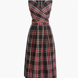 J. Crew Plaid Sleeveless Dress